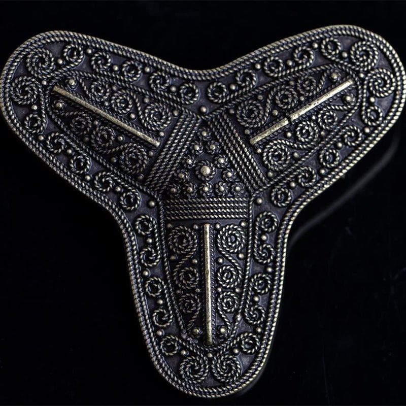 LANGHONG Norse Viking Brooch For Men Turtle Brooch Talisman Jewelry, Gift For Men - Image 2